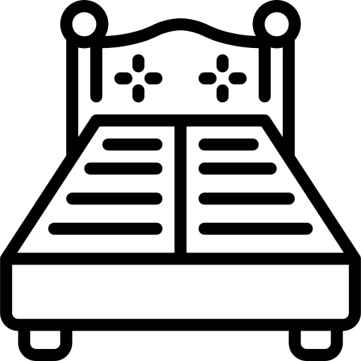 full bed frame with headbord